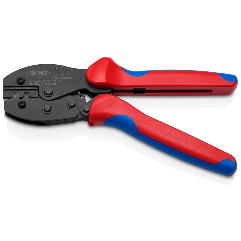 KNIPEX 97 52 42 8 1/2" KNIPEX PreciForce® Crimping Pliers For MC4/MC4 EVO 2