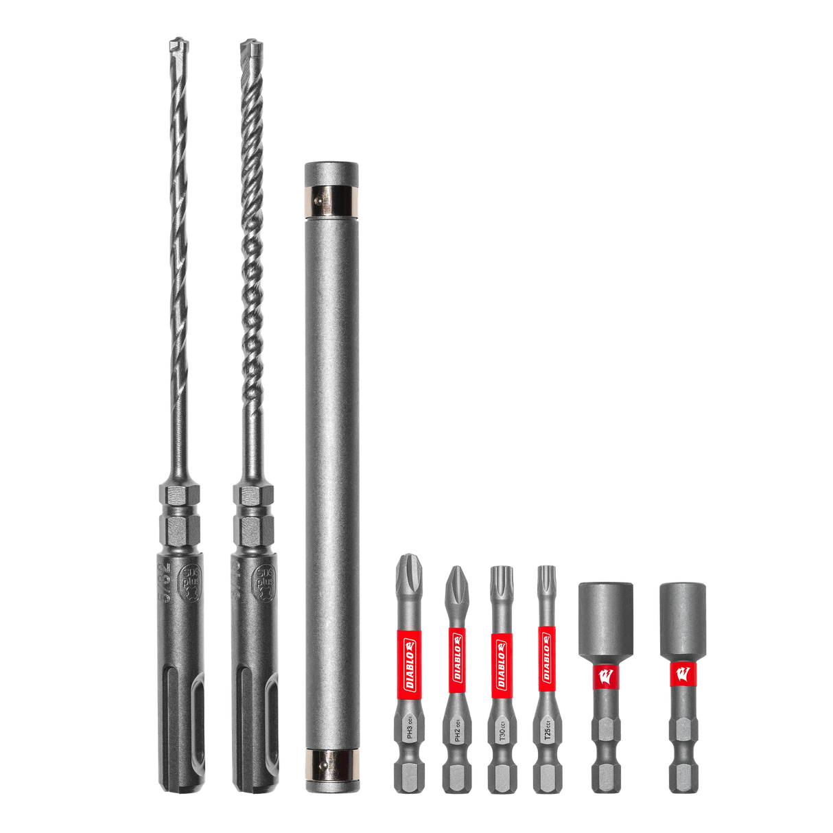 Diablo DMAPL9910-S9 9pc Concrete Anchor Drive Installation Set