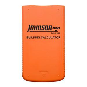 JOHNSON CALC-1500 Building Calculator