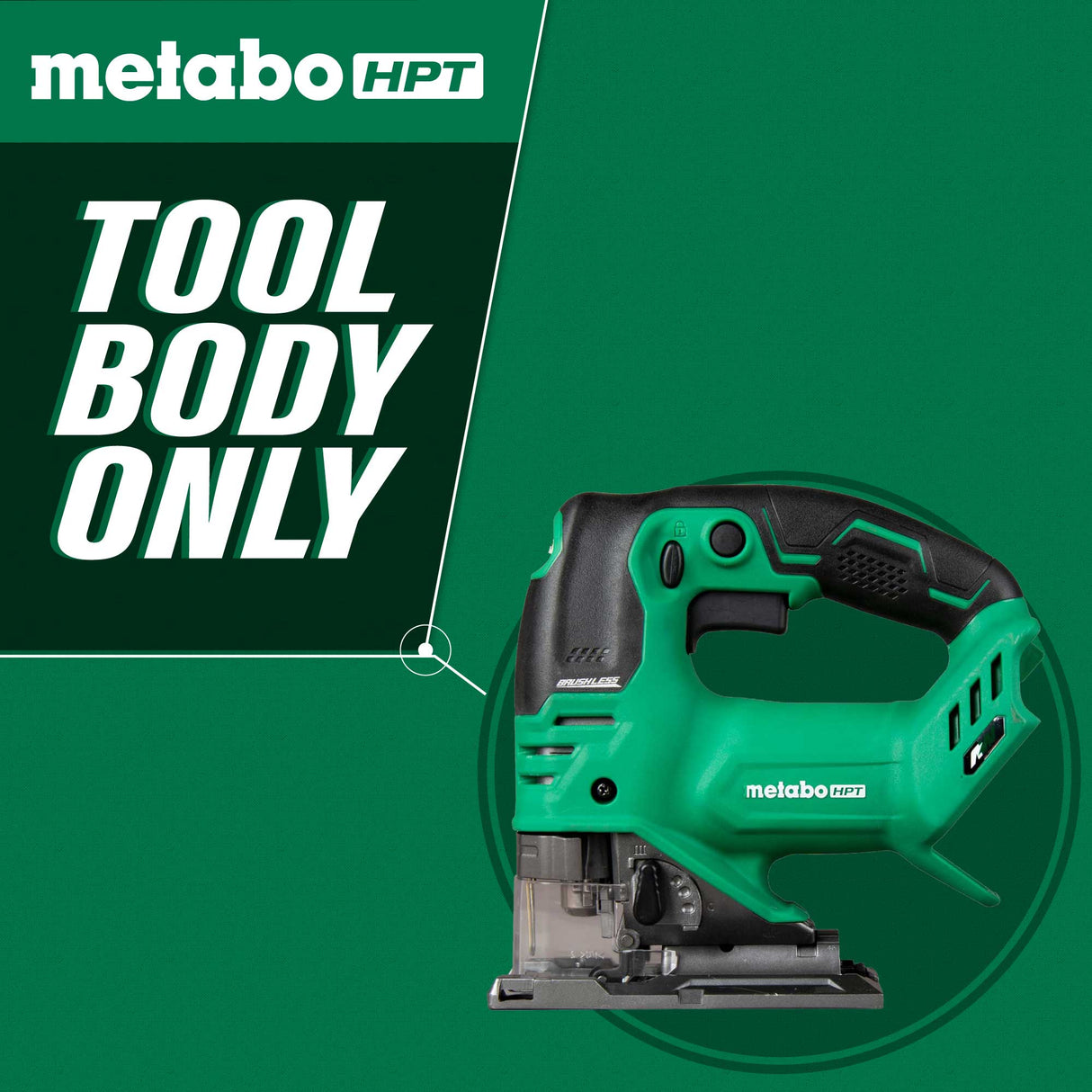 metabo HPT CJ36DAQ4M 36V Cordless Orbital Jig Saw