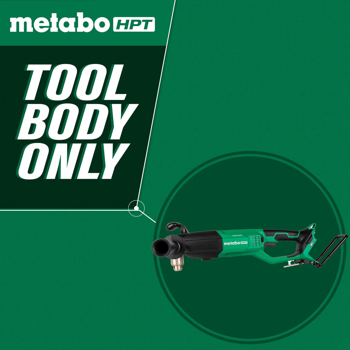 metabo HPT D36DYAQ4M 36V MultiVolt™ Cordless 1/2" High Power Right Angle Drill (Tool Body Only)