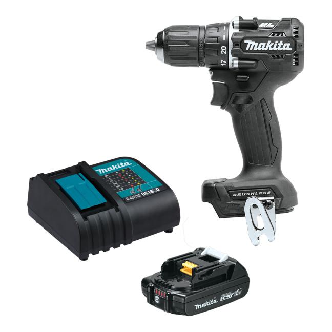 Makita DDF487AX4B 18V LXT Brushless 1/2" Sub-Compact Drill-Driver Kit