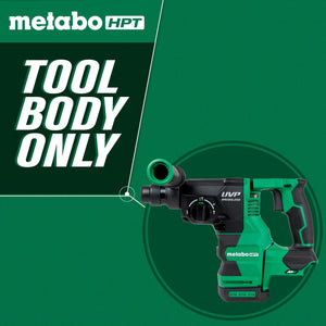 metabo HPT 36V MultiVolt™ 1-1/8" SDS Plus Rotary Hammer w/ UVP (Tool Body Only)