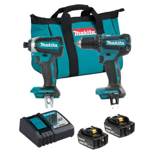 Makita DLX2289TX1 18V LXT Brushless 2 Tool Combo Kit