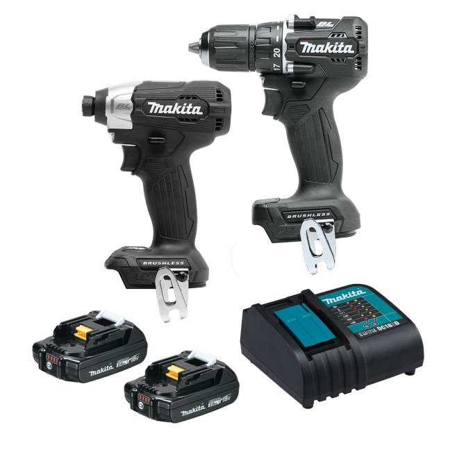 Makita DLX2423BX5 18V LXT Brushless 2 Tool Combo Kit