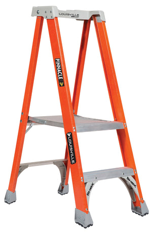 Louisville Fiberglass Platform Ladder