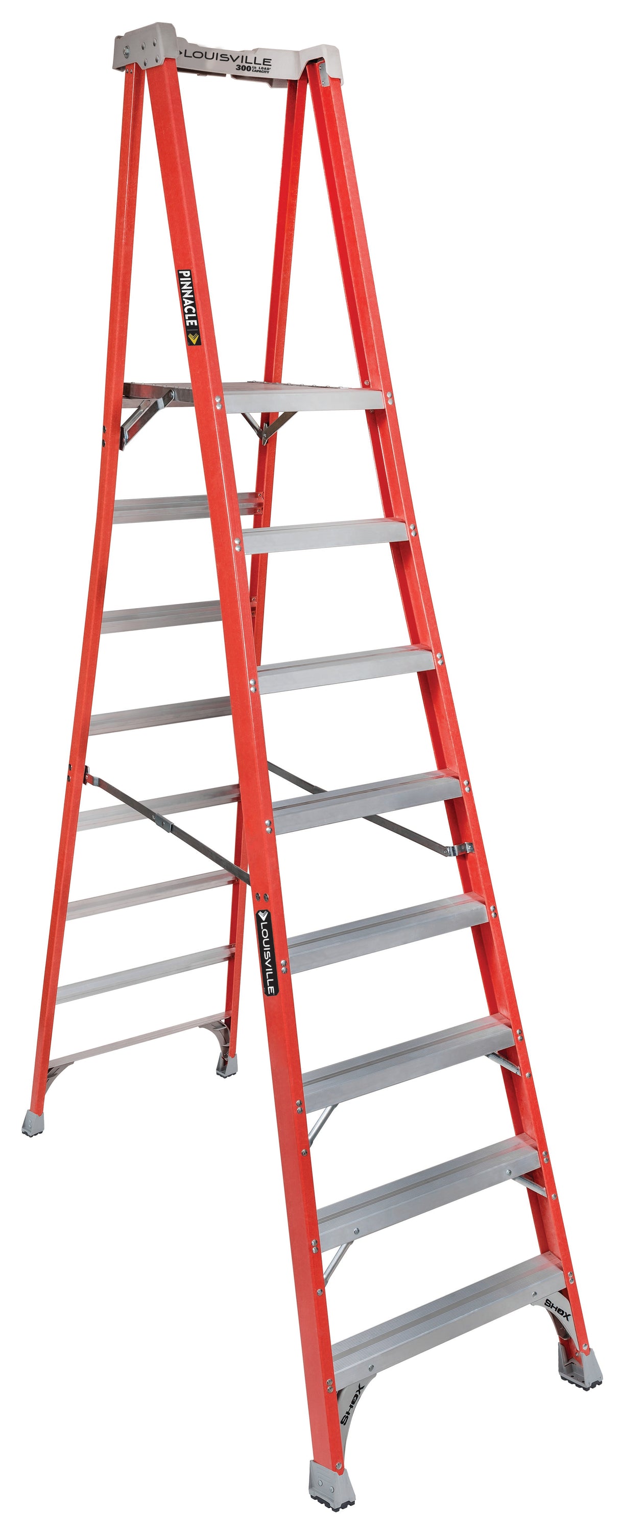 Louisville Fiberglass Platform Ladder