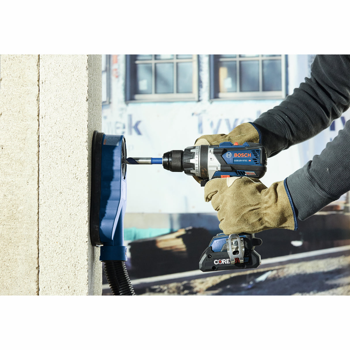 Bosch GXL18V-227B25 18V 2-Tool Combo Kit with Connected-Ready Two-In-One 1/4 In. Bit/Socket Impact Driver/Wrench & 1/2 In. Hammer Drill/Driver