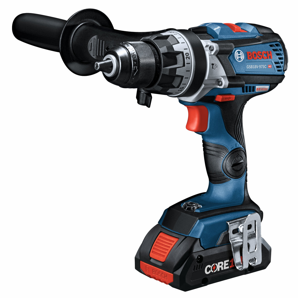 Bosch GXL18V-227B25 18V 2-Tool Combo Kit with Connected-Ready Two-In-One 1/4 In. Bit/Socket Impact Driver/Wrench & 1/2 In. Hammer Drill/Driver