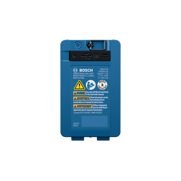 Bosch GBA37V30 3.7V Lithium-Ion 3.0 Ah Battery