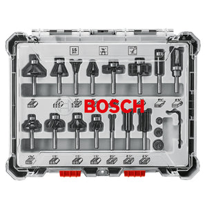 Bosch RBS015MBS 15 pc. Carbide-Tipped Wood Router Bit