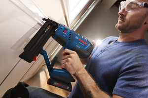 Bosch 18V Brushless 18-Gauge Brad Nailer Kit with (1) 2 Ah Standard Power Battery