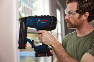 Bosch 18V Brushless 18-Gauge Brad Nailer Kit with (1) 2 Ah Standard Power Battery