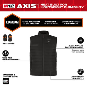 Milwaukee M300-21  M12™ Heated AXIS™ Vest