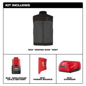 Milwaukee M300-21  M12™ Heated AXIS™ Vest