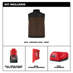 Milwaukee M300-21  M12™ Heated AXIS™ Vest