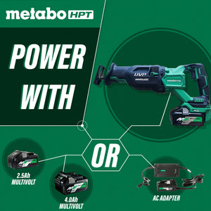 metabo HPT CR36DAQ4M 36V MultiVolt Cordless Reciprocating Saw (Tool Body Only)