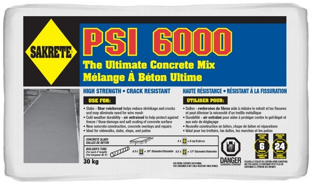 SAKRETE  6000 psi HD Concrete Mix