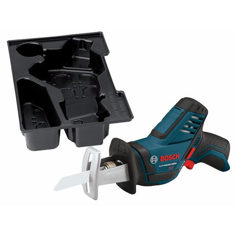 Bosch PS60BN 12V Max Pocket 0.57"-Stroke Reciprocating Saw Bare Tool with Tray