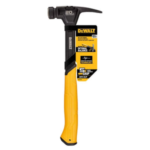 DEWALT DWHT51004 20 oz. Rip Claw Steel Hammer