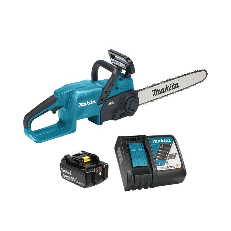 Makita DUC407RTX2 18V LXT Brushless 16in Rear Handle Chainsaw Kit