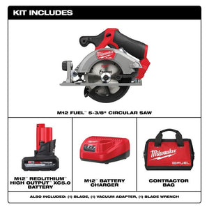 Milwaukee 2521-21HO M12 FUEL 5-3/8in Circular Saw Kit