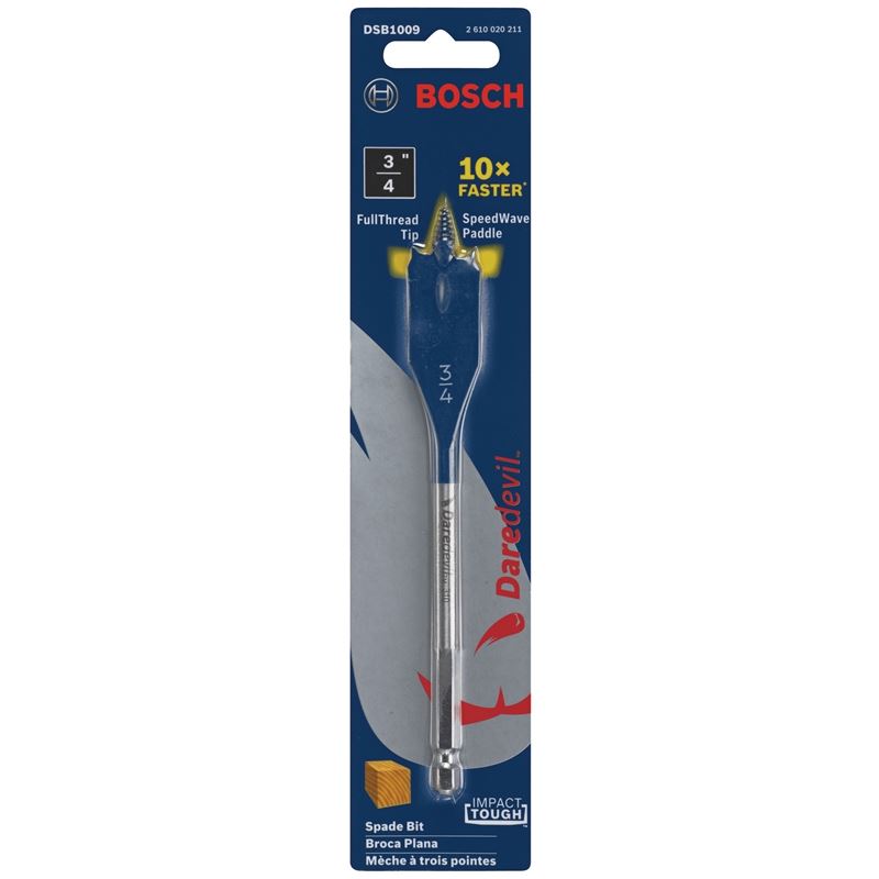 Bosch | DSB1009 3/4 In. x 6 In. Daredevil Standard Spade Bits