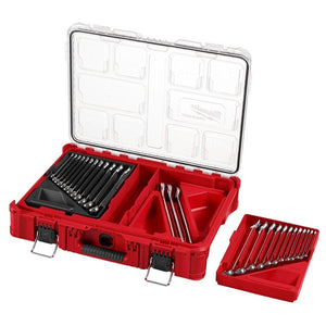 Milwaukee 48-22-9485 30pc Metric  and  SAE Combination Wrench Set with PACKOUT Organizer