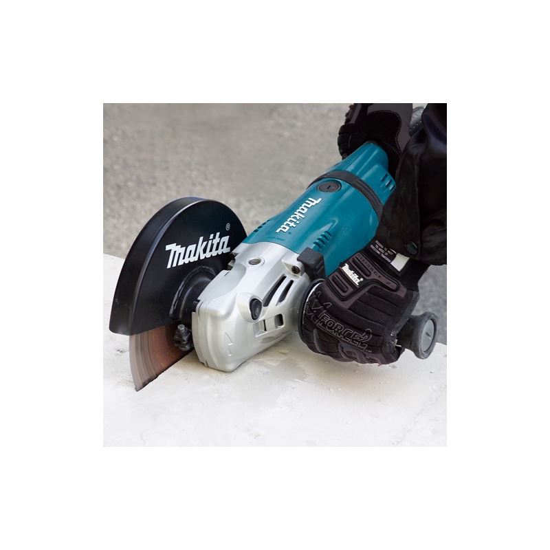 Makita GA9031Y 9in Angle Grinder (2 stage safety switch)