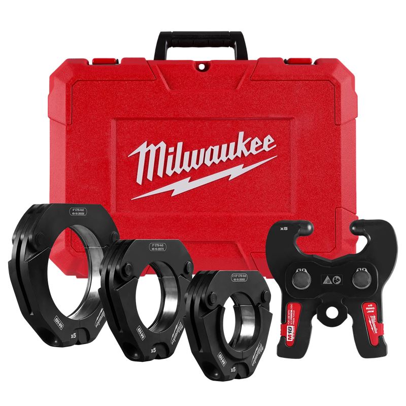 Milwaukee | 49-16-2690X CTS-V Pivoting Press Rings Kits 2-1/2" - 4"