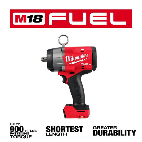 Milwaukee 2966-20 M18 FUEL 1/2" High Torque Impact Wrench w/ Pin Detent