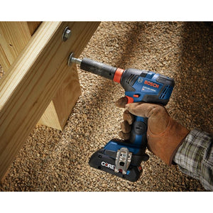 Bosch GDX18V-1800B12 18V Two-In-One 1/4 In. and 1/2 In. Bit/Socket Impact Driver/Wrench Kit with 2 Ah Standard Power Battery