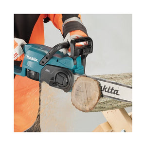 Makita DUC407RTX2 18V LXT Brushless 16in Rear Handle Chainsaw Kit