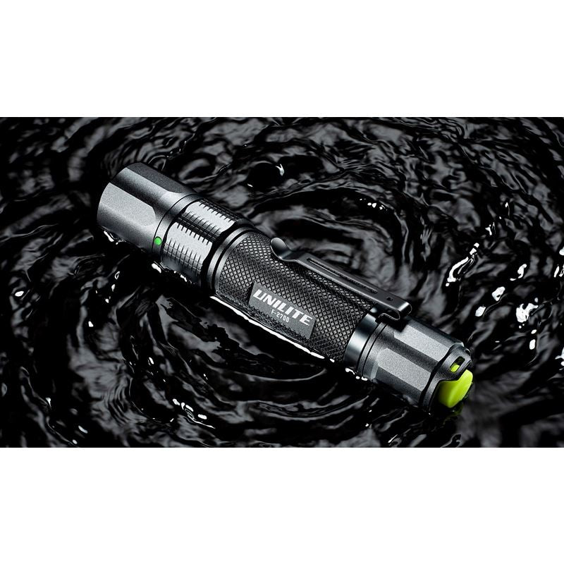 UNILITE F-2700 USB ALUMINIUM FLASHLIGHT