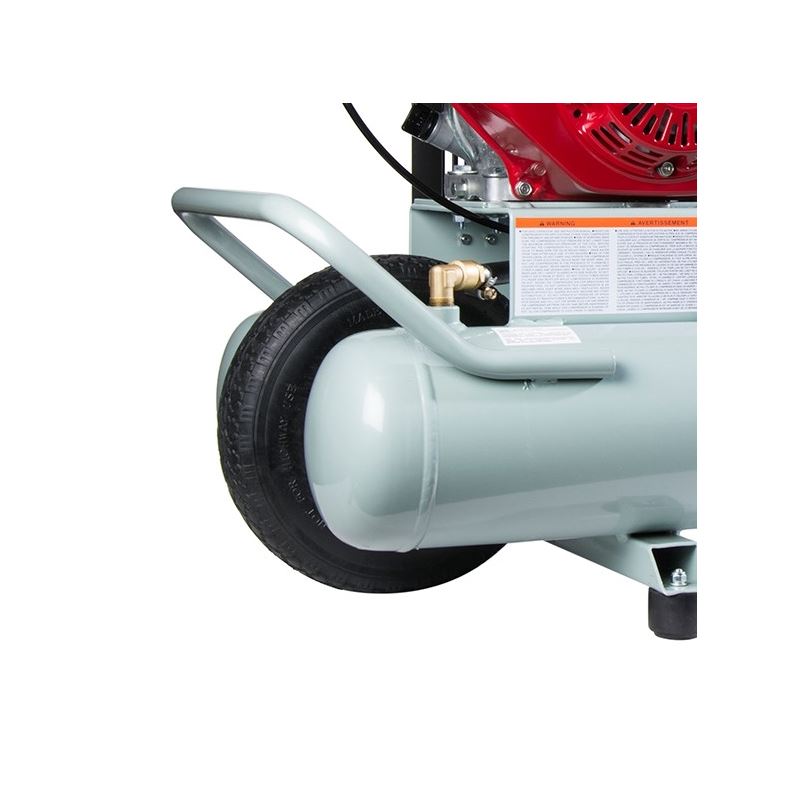 metabo HPT EC2610EM 8 Gallon Gas Powered Wheelbarrow Air Compressor