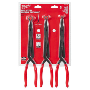 Milwaukee 48-22-6563 3PC Long Reach Hose Grip Pliers Set