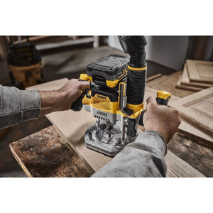 DEWALT DCW620B 20V MAX XR BRUSHLESS CORDLESS 2-1/4 PEAK HP PLUNGE ROUTER (TOOL ONLY)