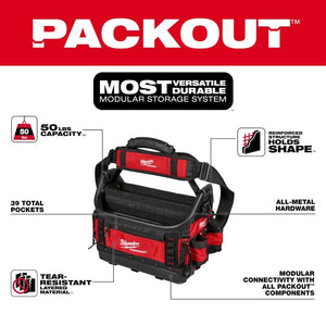 Milwaukee 48-22-8317 PACKOUT 15 in Structured Tote