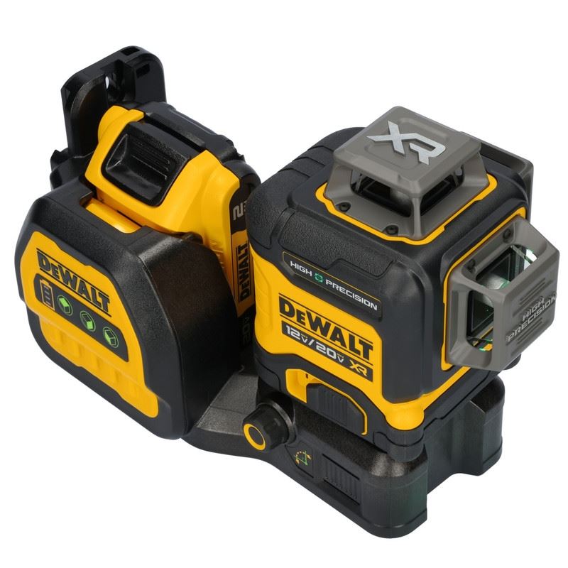 DEWALT DCLE34033D1 20V MAX XR 3 x 360 High Precision Green Laser