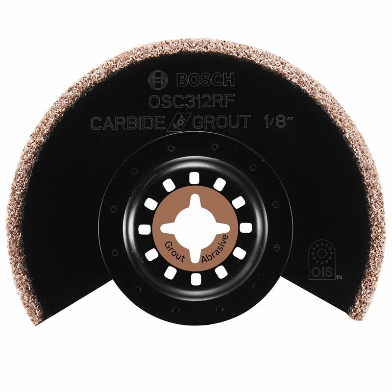 OSC312RF 312 In x 18 In Kerf MultiTool CarbideGrit Grout Grinding Blade 1