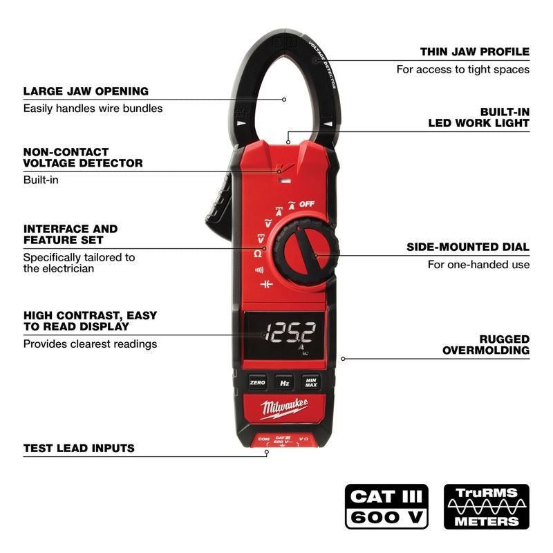 Milwaukee 2237-20 Clamp Meter