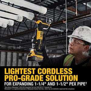 DEWALT DCE410P1 20V MAX XR 1-1/2in PEX EXPANDER KIT