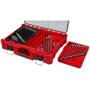 Milwaukee 48-22-9485 30pc Metric  and  SAE Combination Wrench Set with PACKOUT Organizer