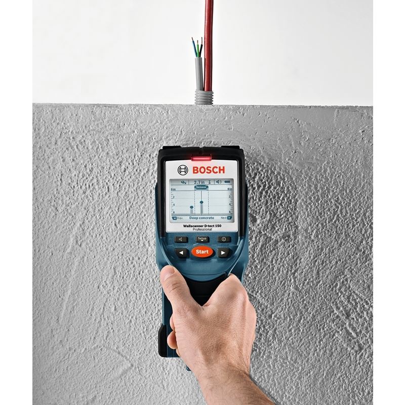 Bosch | D-Tect150 Wall/Floor Scanner with UWB Radar Technology