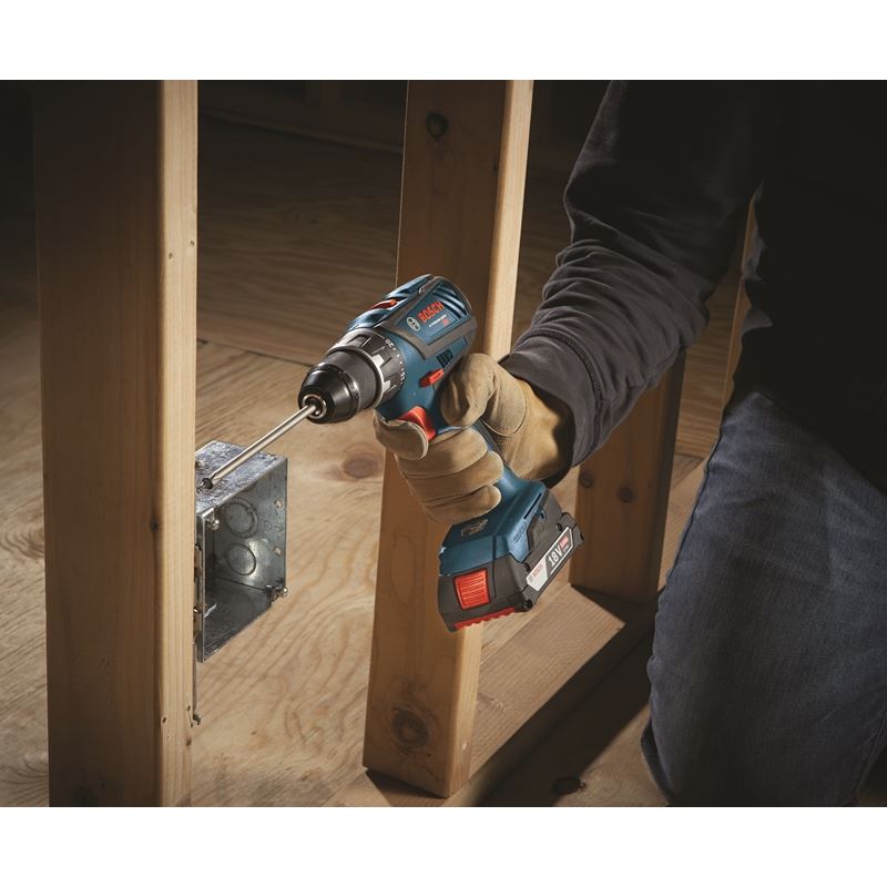 Bosch | DDS181A-01 18V Compact Tough 1/2 In. Drill/Driver Kit | BFP