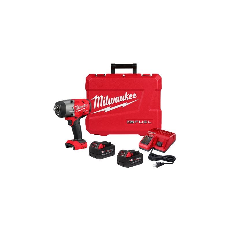 Milwaukee 2967-22 M18 FUEL 1/2in High Torque Impact wrench w/ Friction Ring Kit