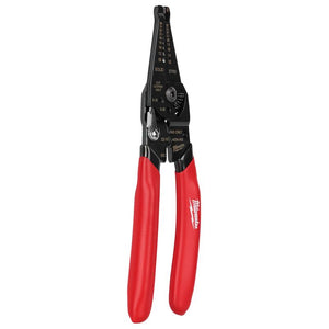 Milwaukee | 48-22-3052 10-28 AWG Multi-Purpose Dipped Grip Wire Stripper & Cutter w/ Reinforced Head