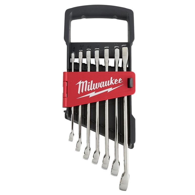 Milwaukee 48-22-9507 7pc Combination Wrench Set - Metric