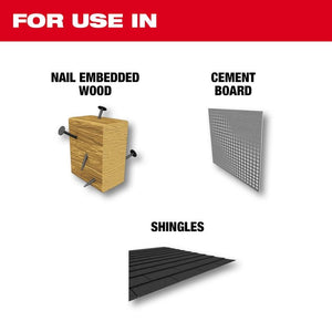 Milwaukee 48-00-5326 SAWZALL The AX with Carbide Teeth Wood Blades - 9in (3pk)