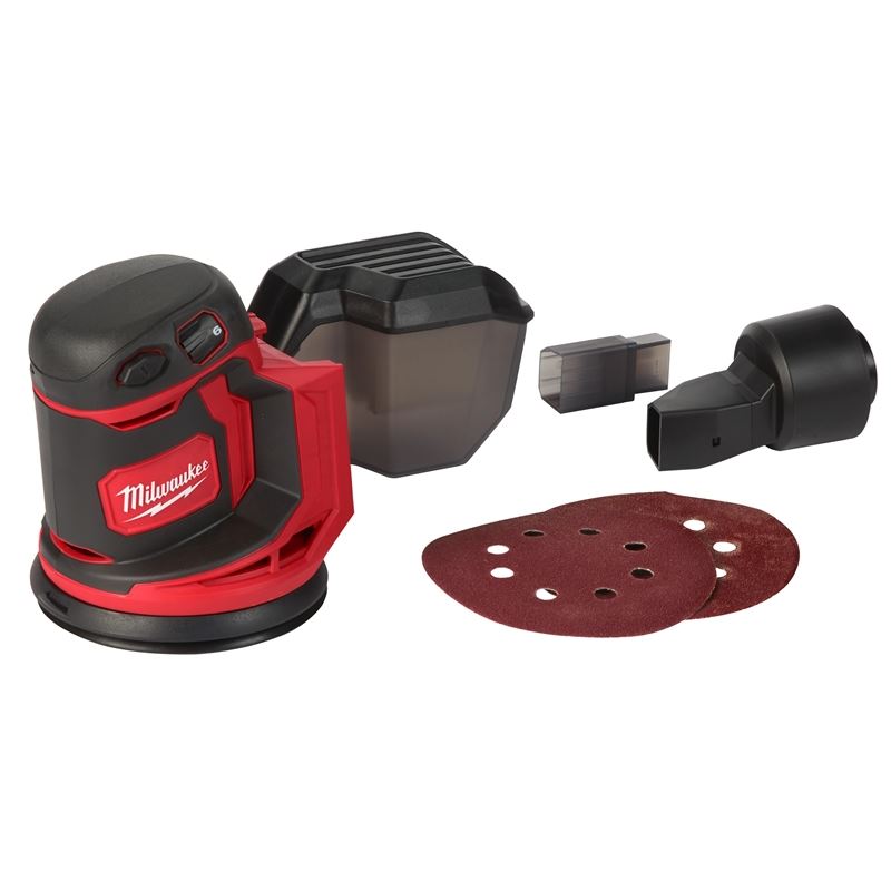 ‍Milwaukee 2648-20 M18 Random Orbit Sander (Tool Only) (100% off)